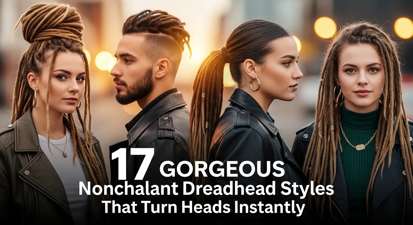 17 Gorgeous Nonchalant Dreadhead Styles That Turn Heads Instantly